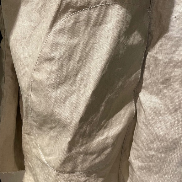 RUDSAK soft leather and linen jacket for woman, medium size, excellent condition - Picture 13 of 15